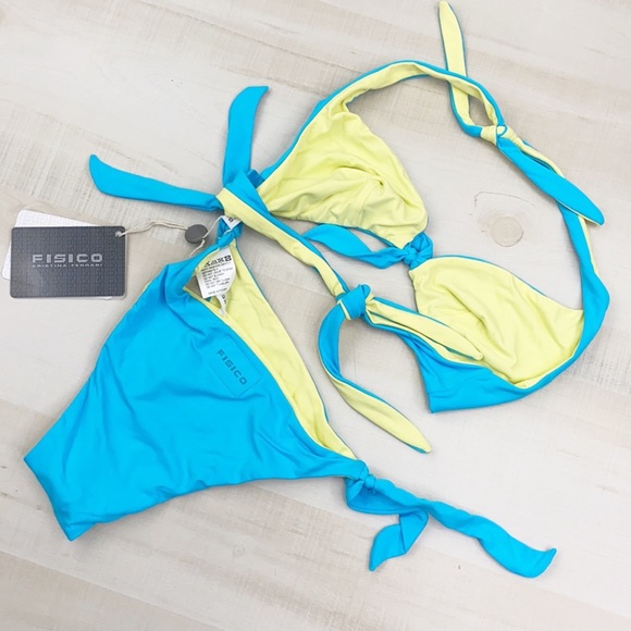 FISICO by CRISTINA FERRARI Reversible Bikini NWT - Picture 4 of 14